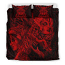 Ligerking Bedding Set - Valkyries And Bear Raven Red Tree Cletic Bedding Set A95