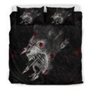 Ligerking Bedding Set - Fenrir Wolf Arrow and Blood Bedding Set A35