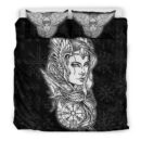 Ligerking Bedding Set -Viking Valkyrie Bedding Set A95