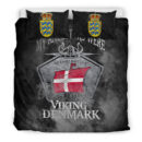 Ligerking Bedding Set - Viking Denmark Drakka Scandinavian Bedding Set A31