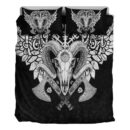 Ligerking Bedding Set - Ram Skull Bedding Set A35