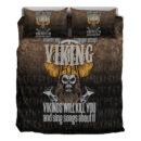 Ligerking Bedding Set - Vikings Will Kill You Bedding Set A7