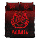 Ligerking Bedding Set - Victory or Valhalla - Red Version Bedding Set A7