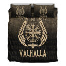 Ligerking Bedding Set - Victory or Valhalla - Gold Version Bedding Set A7