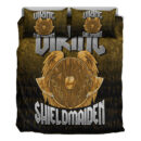 Ligerking Bedding Set - Viking ShieldMaiden Bedding Set A7