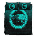 Ligerking Bedding Set - Wolf Of Odin - Cyan Version Bedding Set A7