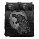 Ligerking Bedding Set - Fenrir Viking 3D Tattoo - Special Version Bedding Set A7