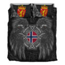 Ligerking Bedding Set - Norway Viking Raven Bedding Set A95