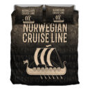 Ligerking Bedding Set - Norwegian Cruise Line Vikings Bedding Set A7