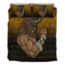 Ligerking Bedding Set - Viking Warrior Muscles Power Bedding Set A7