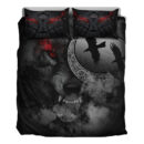 Ligerking Bedding Set - Angry Moon Wolf Bedding Set A31