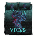 Ligerking Bedding Set - Blood Type Viking Axe Warrior Valhalla Bedding Set A7