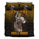 Ligerking Bedding Set - Viking Future Shield Maiden Bedding Set A7