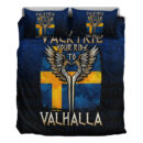 Ligerking Bedding Set - Valkyrie Your Ride to Valhalla Sweden Bedding Set A7
