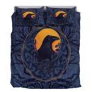 Ligerking Bedding Set - Raven Celtic Yggdrasil and Runes Bedding Set A35