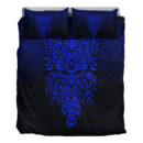 Ligerking Bedding Set - Odin The Allfather Asgard God And Chief Of Aesir - Blue Version Bedding Set A7