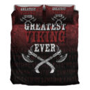Ligerking Bedding Set - Greatest Viking Ever Bedding Set A7
