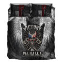 Ligerking Bedding Set - Viking Mystical Raven American Bedding Set A31