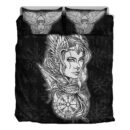Ligerking Bedding Set -Viking Valkyrie Bedding Set A95