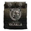 Ligerking Bedding Set - See You In Valhalla Viking Bedding Set A7