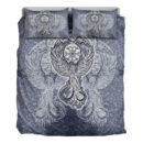 Ligerking Bedding Set - Wolf Celtic Style Bedding Set A35