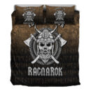 Ligerking Bedding Set -Training-For-Ragnarok-Vikings-Norse Bedding Set A7