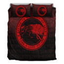 Ligerking Bedding Set - Wolf Of Odin - Red Version Bedding Set A7