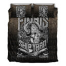 Ligerking Bedding Set - Flokis Ship Yard Bedding Set A7