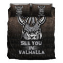 Ligerking Bedding Set - See You In Valhalla Bedding Set A7