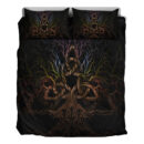 Ligerking Bedding Set - Colorful Tree of Life With Triquetra Bedding Set A7