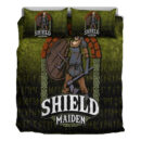 Ligerking Bedding Set - Viking ShieldMaiden Bedding Set A7