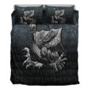 Ligerking Bedding Set - Victory or Valhalla Drakkar Bedding Set A7