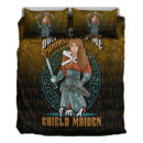 Ligerking Bedding Set - Iâ€™m A Shield Maiden Bedding Set A7