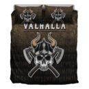 Ligerking Bedding Set -See You In Valhalla Vikings Nordic Bedding Set A7