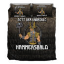 Ligerking Bedding Set - Der Nordische Gott Der Ungeduld Hammersbald Bedding Set A7