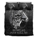 Ligerking Bedding Set - Why Use Words? When An Axe Will Do Bedding Set A7