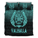 Ligerking Bedding Set - Victory or Valhalla - Cyan Version Bedding Set A7