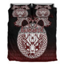 Ligerking Bedding Set - Ragnarok Fenrir,Valknut and Vegvisir Bedding Set A35