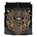 Ligerking Bedding Set - Celtic Odin Axe Viking Bedding Set A95