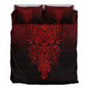 Ligerking Bedding Set - Odin The Allfather Asgard God And Chief Of Aesir - Red Version Bedding Set A7