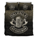 Ligerking Bedding Set - Come To Valhalla We Have Beer Funny Nordic Viking Bedding Set A7