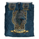 Ligerking Bedding Set - Wolf Celtic Style Bedding Set A35