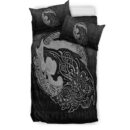 Ligerking Bedding Set - Fenrir Viking 3D Tattoo - Special Version Bedding Set A7