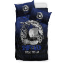 Ligerking Bedding Set - Kattegat Longboat Raven Norse Mythology Flokis Shipyard Bedding Set A7
