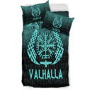 Ligerking Bedding Set - Victory or Valhalla - Cyan Version Bedding Set A7