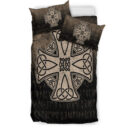 Ligerking Bedding Set - Celtic Symbol Norse Mythology Valhalla Bedding Set A7