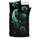Ligerking Bedding Set - Fenrir Wolf and Moon Bedding Set A35