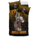 Ligerking Bedding Set - Viking Future Shield Maiden Bedding Set A7