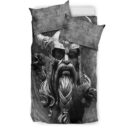 Ligerking Bedding Set - Raven Viking Odin Bedding Set A95