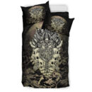 Ligerking Bedding Set - Viking Warrior Old and Skull Bedding Set A35